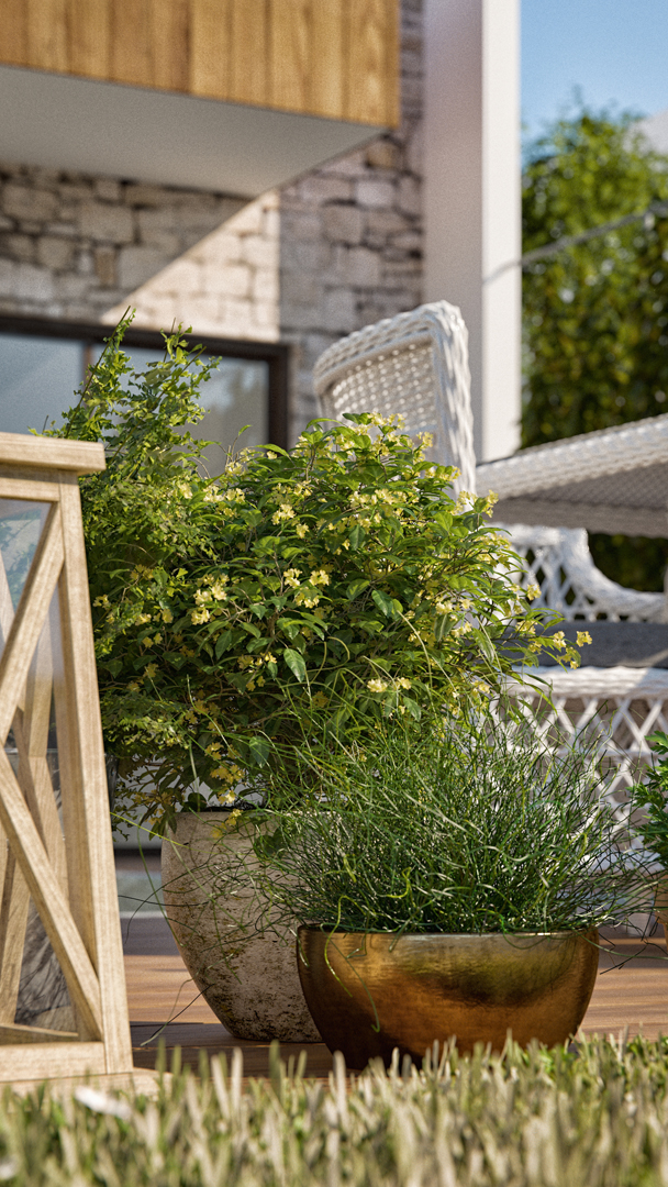 Giada Gardens Villas Chloraka detail